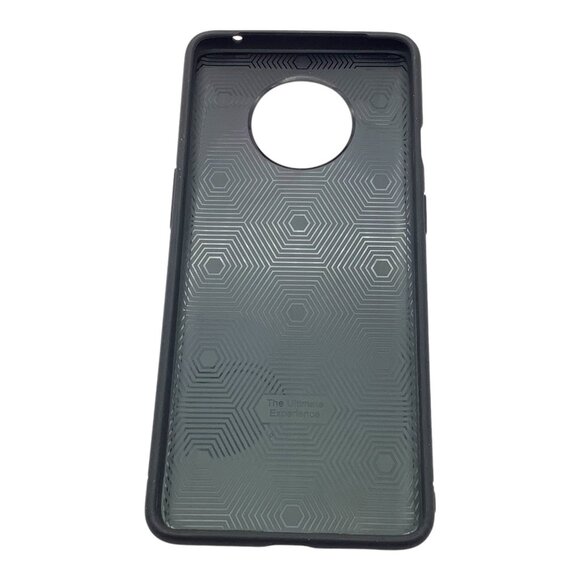 Fashion Case For OnePlus 7T Phone Black Ultra Slim Soft-To-Touch Protective Cove - Picture 4 of 14